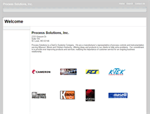 Tablet Screenshot of processsolutionsinc.com